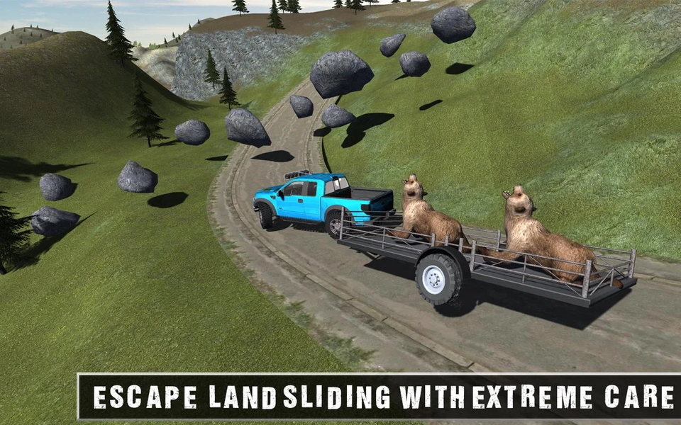 Animal Truck Simulator ۳D - عکس بازی موبایلی اندروید