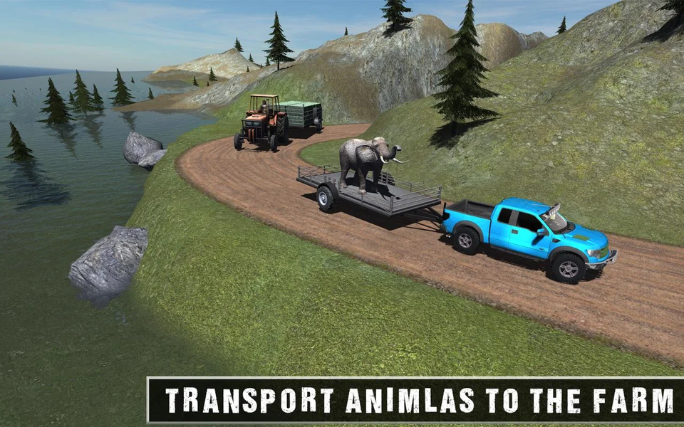 Animal Truck Simulator ۳D - عکس بازی موبایلی اندروید