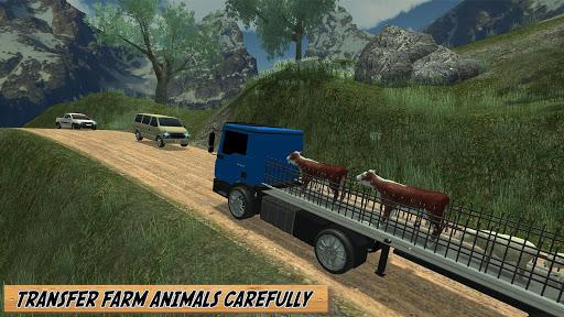 Off Road Farm Animal Transport - Gameplay image of android game