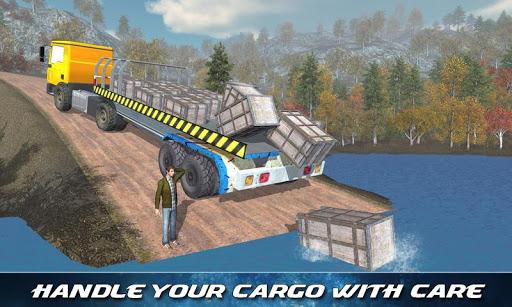 Off Road Trailer Truck Driver - Gameplay image of android game