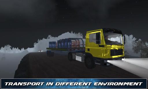 Off Road Trailer Truck Driver - Gameplay image of android game