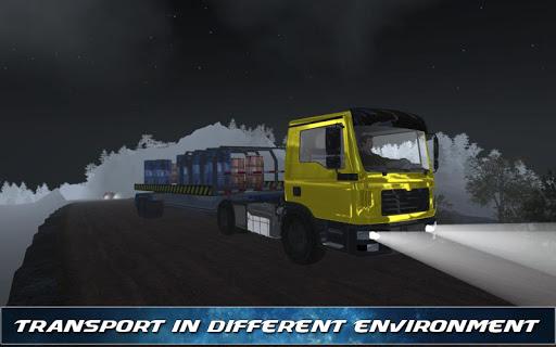 Truck Simulator offroad 3D - Gameplay image of android game
