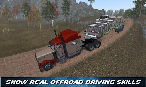 Truck Simulator offroad 3D - Gameplay image of android game
