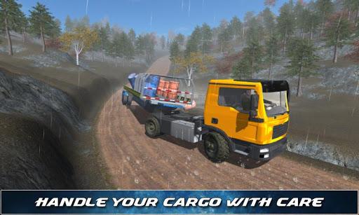 Truck Simulator offroad 3D - Gameplay image of android game