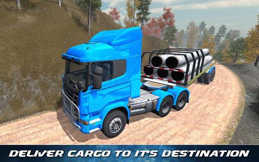 Truck Simulator offroad 3D - Gameplay image of android game
