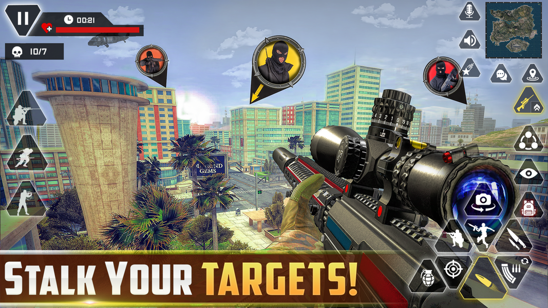 Sniper ۳D Contract Shooter - عکس بازی موبایلی اندروید