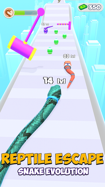 Snake Evolve Survival Mission - عکس بازی موبایلی اندروید