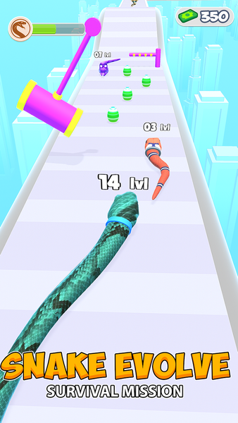 Snake Evolve Survival Mission - عکس بازی موبایلی اندروید