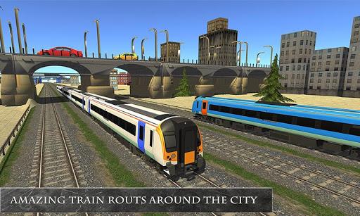 Train Simulator Railways Drive - Gameplay image of android game