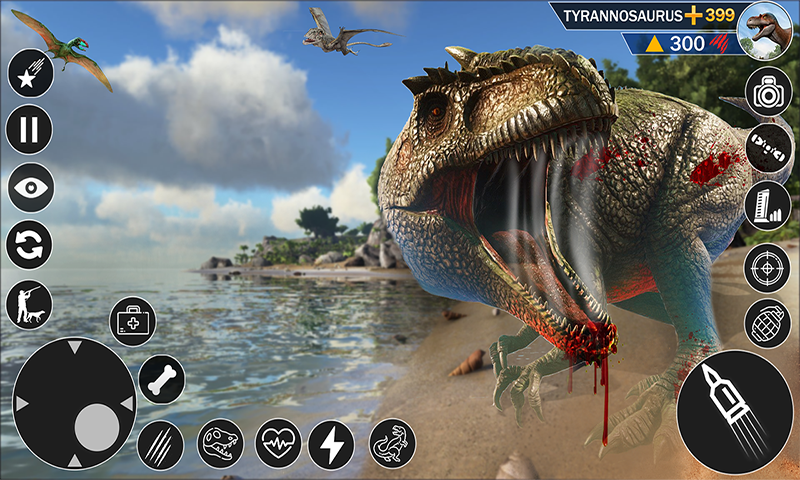 Dino Hunting Simulator 3D - عکس بازی موبایلی اندروید