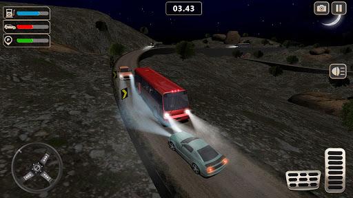 Mountains Bus Driving : Uphill Climb Driver - Gameplay image of android game