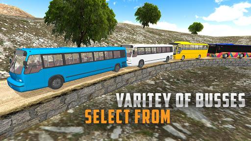 Mountains Bus Driving : Uphill Climb Driver - Gameplay image of android game