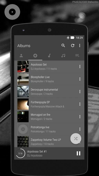 ZM Music Player - عکس برنامه موبایلی اندروید