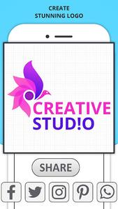 Logo Maker - Icon Maker, Creative Graphic Designer - عکس برنامه موبایلی اندروید