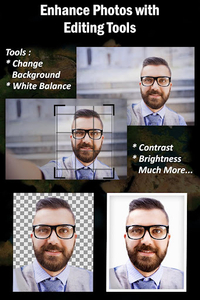 Passport Size Photo Maker - Image screenshot of android app