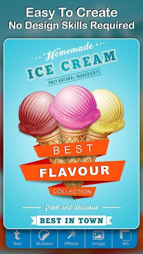 Poster Maker: Creative Arts, F - عکس برنامه موبایلی اندروید