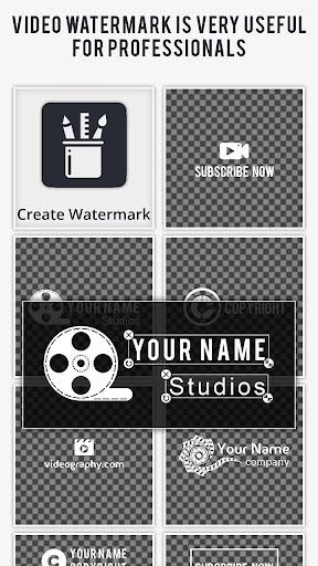 Video Watermark – ساخت نشان شخصی برای ویدیو - عکس برنامه موبایلی اندروید