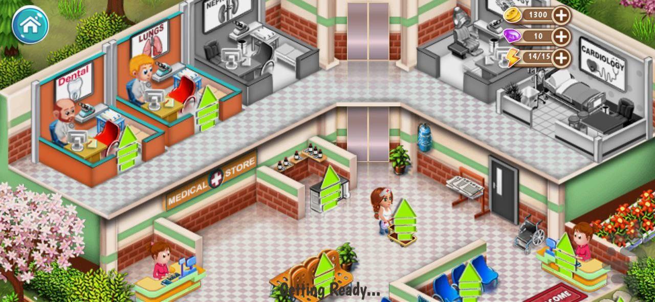 بیمارستان من - Gameplay image of android game