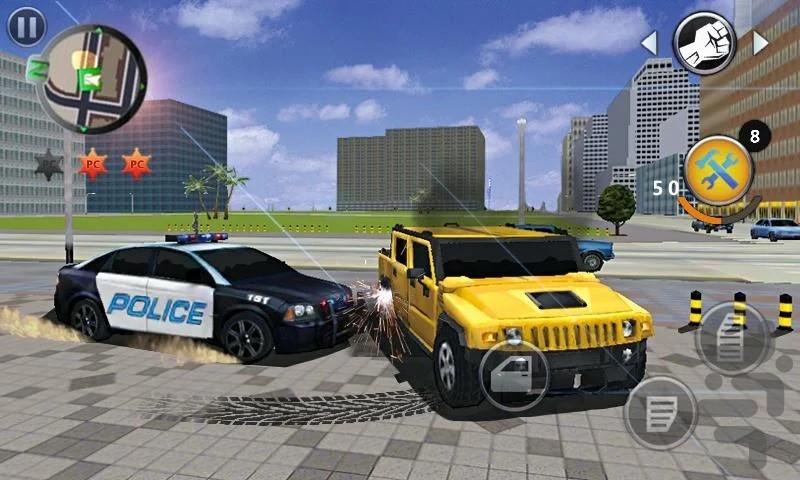 سرقت در شهر - Gameplay image of android game