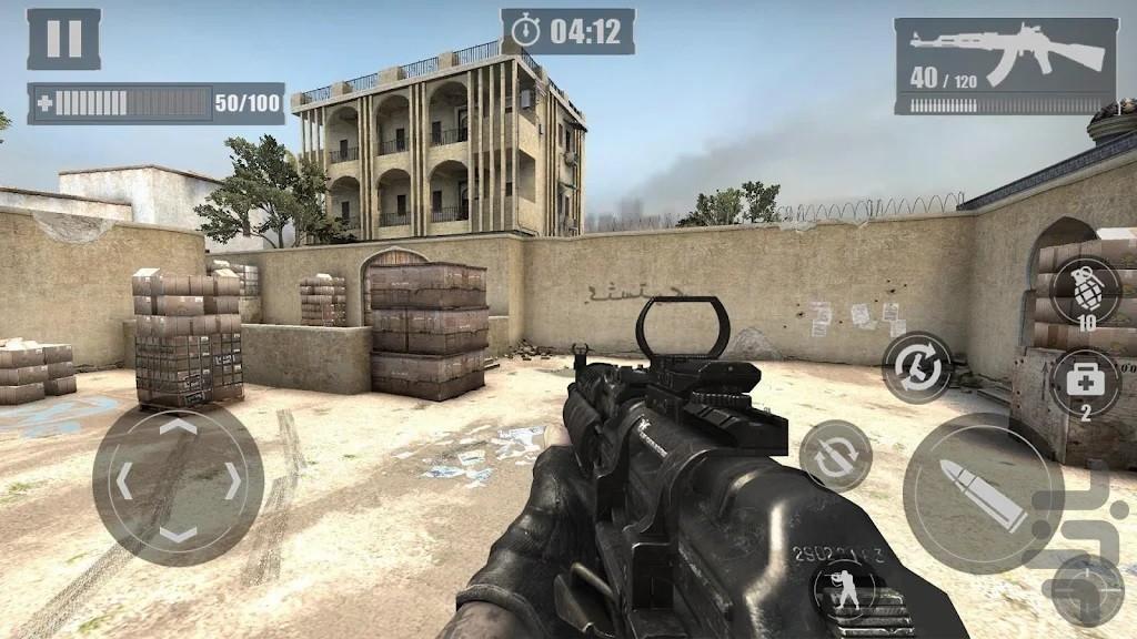 نبرد با تروریست - Gameplay image of android game