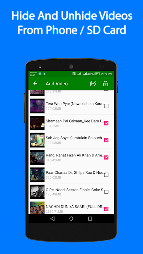 Video Locker - Hide Videos - عکس برنامه موبایلی اندروید