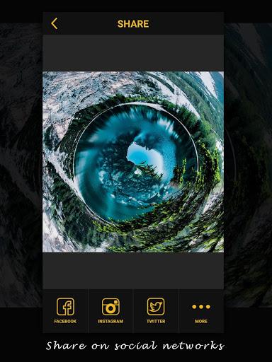 Tiny Planet - Globe Photo Maker - Image screenshot of android app