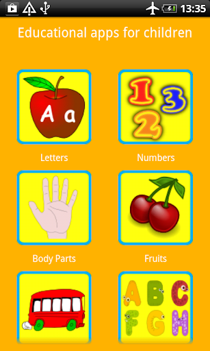 Educational Flashcards for Toddlers Offline - عکس برنامه موبایلی اندروید
