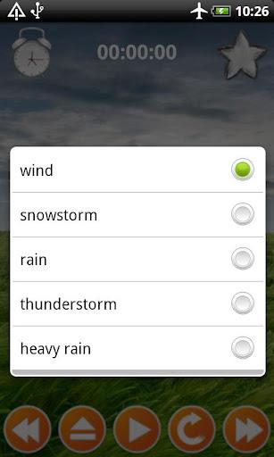 Wind Sounds Nature Sounds - عکس برنامه موبایلی اندروید