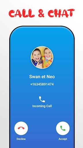 Swan et Neo Appelle-moi !! - Image screenshot of android app