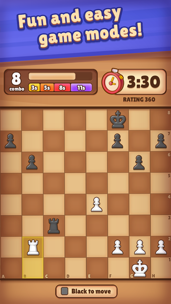 Chess Rush - Puzzle Master - عکس بازی موبایلی اندروید
