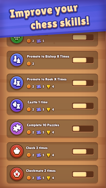 Chess Rush - Puzzle Master - عکس بازی موبایلی اندروید