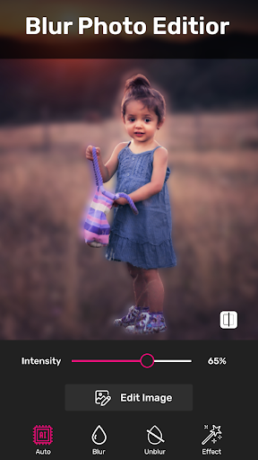 Blur Photo Editor Background - Image screenshot of android app