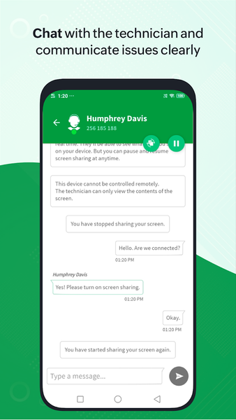 Customer App - Zoho Assist - عکس برنامه موبایلی اندروید