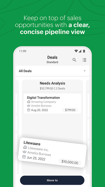 Bigin by Zoho CRM - Image screenshot of android app