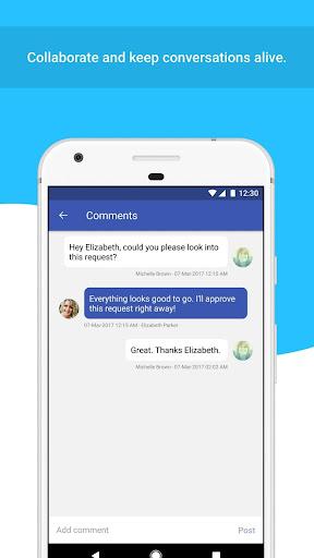 Mobile Forms App - Zoho Forms - عکس برنامه موبایلی اندروید