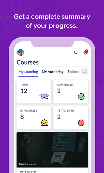 Zoho Learn - عکس برنامه موبایلی اندروید