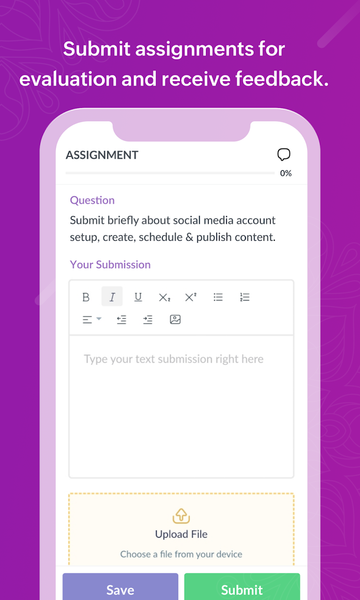 Zoho Learn - عکس برنامه موبایلی اندروید