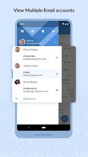 Zoho Mail - Email and Calendar - عکس برنامه موبایلی اندروید