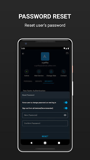 Zoho Mail Admin - عکس برنامه موبایلی اندروید