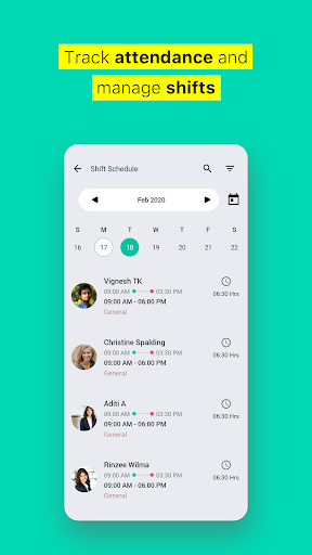 Zoho People - HR Management - عکس برنامه موبایلی اندروید