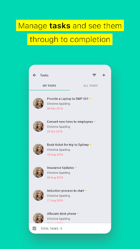 Zoho People - HR Management - عکس برنامه موبایلی اندروید