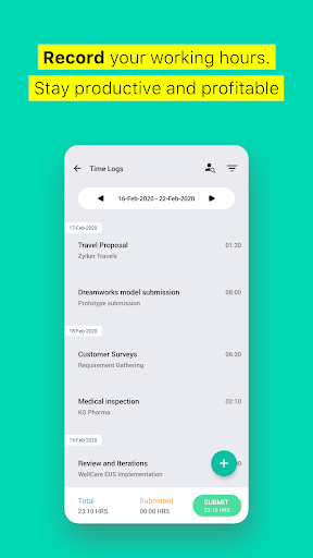 Zoho People - HR Management - عکس برنامه موبایلی اندروید