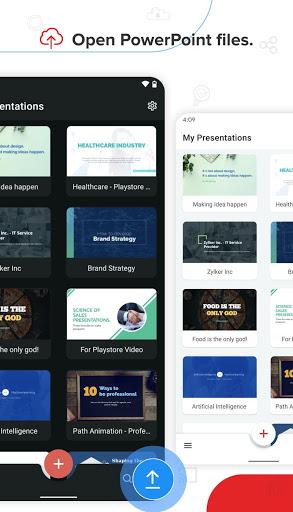Zoho Show: Presentation Maker - عکس برنامه موبایلی اندروید