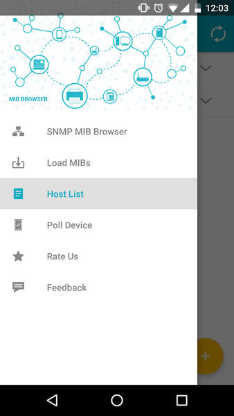 SNMP MIB Browser - Image screenshot of android app