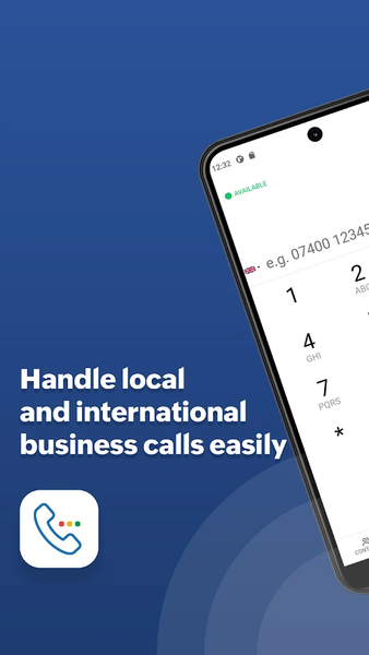 ZDialer by Zoho Voice - Image screenshot of android app