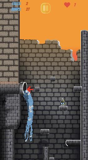 Jump Knight - Gameplay image of android game