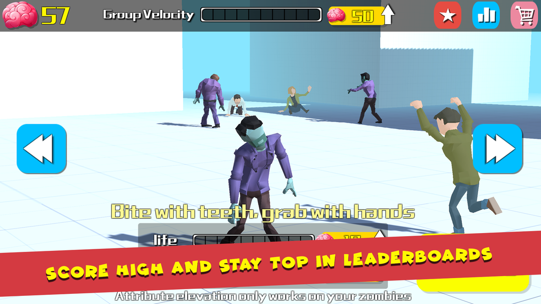 Zombie Hero: Battle Legends - Gameplay image of android game