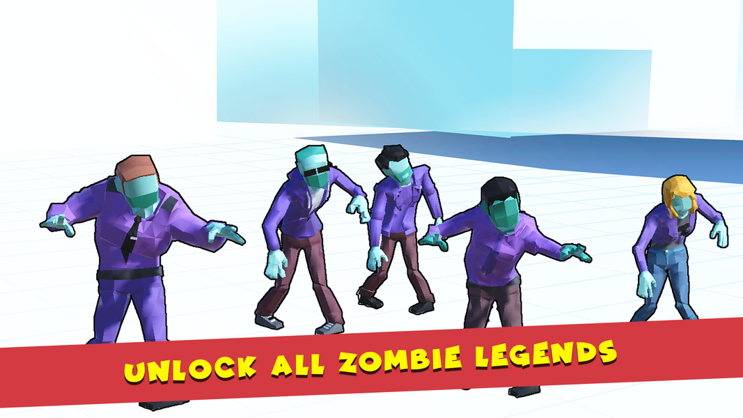 Zombie Hero: Battle Legends - عکس بازی موبایلی اندروید