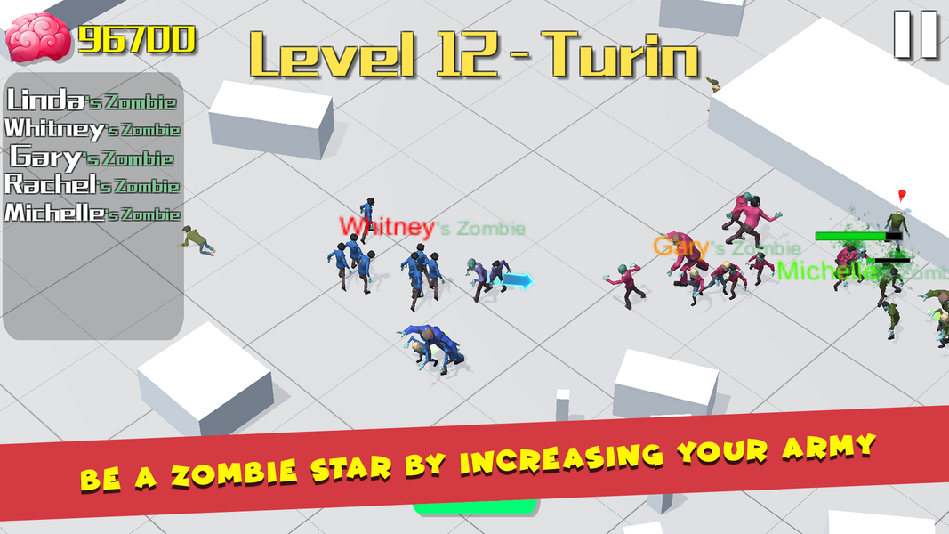 Zombie Hero: Battle Legends - Gameplay image of android game