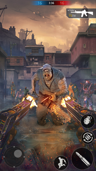 Zombie Hunter Gun Killer - Gameplay image of android game